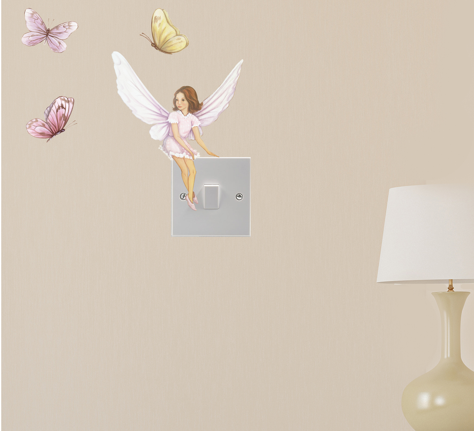 FAIRY WALL STICKER - VIOLET 2 FAIRY WALL STICKER - VIOLET 2