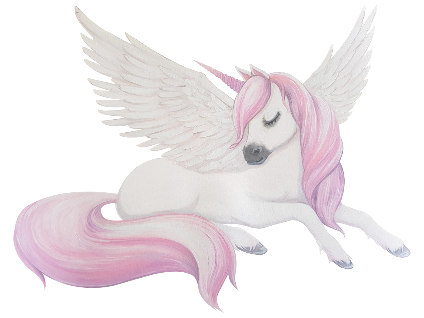 pegasus-wall-sticker unicorn wall decals