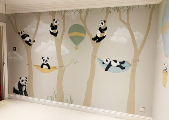 Panda Mural