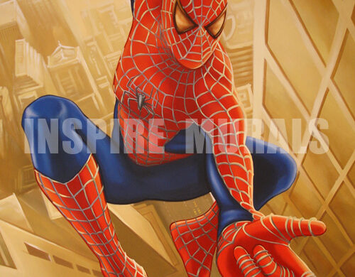 Spiderman Mural