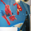 superhero-mural